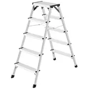 Kāpnes divpusējās D60 Standardline / alumīnija 2X5 pakāpieni 038655007