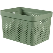 Kaste Infinity Recycled 17L 36X27X22Cm zaļa 0804740S86