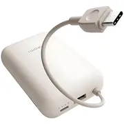 Kompakts ārējais uzlādes akumulators ar ātrās funkciju 10000 mAh 22,5 W Usb-C Pd / Usb 2.0 Bēšs Bhr9072Gl Xiaomi