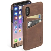 Krusell Sunne 2 Card Cover Apple iPhone X vintage cognac 61104