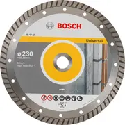 Lielām leņķa slīpmašīnām ar fiksācijas uzgriezni Dimanta Griezējdisks Standard For Universal Turbo, 2608602397 Bosch