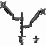 Monitora stiprinājums Gembird 2X 17-32 Adjustable desk display mounting arm Ma-Da2P-02
