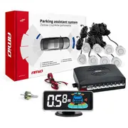 Parkošanās sistēma ar sensoru Led-Graf 3D 8 sensor silver 03193