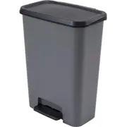 Pedāļspainis Compatta 50L Curver 0817210794 49.6X29.4X62Cm tumši pelēks/melns