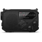 Philips portatīvais kabatas izmēra radio, melns Tar1609/00