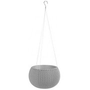 Puķu pods karināms Cozy S With Hanging Set gaiši pelēks 29201493913