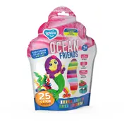 Radošais komplekts Modelēšanas mīkla Lēkājošais plastilīns Lovin Ocean friends 25 gab.  Etc701591