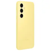 Samsung Ef-Ps721Cye Silicone Cover Aizsargapvalks priekš Galaxy S24 Fe / dzeltena Ef-Ps721Cyegww