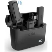Sbs Bezvadu mikrofoni ar Usb-C uztvērēju Tekitmiccasebtk