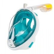 Snorkelēšanas sejas maska Niršanas L/Xl zaļa/tirkīza M2068G