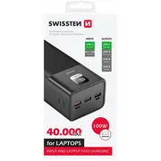 Swissten Power Line Bank Ārējas Uzlādes Baterija 40 000 mAh 100W 22013941
