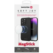Swissten Soft Joy Magstick Case Aizmugurējais Apvalks Priekš Apple iPhone 15 Pro Max 35500119