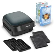 Tefal Snack Collection Sw862Bf0 Sviestmaižu tosteris - vafeļu panna 700W