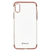Tellur Cover Silicone Electroplated for iPhone X/Xs rose gold