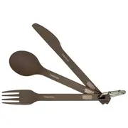 Titāna galda piederumu komplekts Ulv, viegls, ar karabīni, R050130, Vargo R050130
