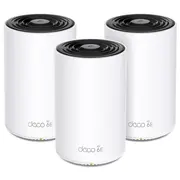 Tp-Link Deco Xe75 1-Pack Axe5400 Mesh Wi-Fi 6E maršrutētājs 5400 Mbps trīs joslu 4 antenas Balta Xe751-Pack