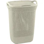 Veļas kaste Knit 57L 45,2X34,1X61,4Cm balta 0803676X64