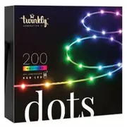 Ziemassvētku eglītei un dekoram viedā Led gaismas lente 200 Rgb 16M krāsas 10 m caurspīdīgs Twd200Stp-Teu Twinkly