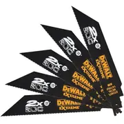 Zobenzāģa asmeņi metālam Extreme 152Mm 5Gab. Dt2407L-Qz Dewalt