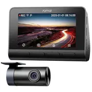 70Mai A810S-2 Auto videoreģistrators 4K Ultra Hd 146 Ips 3 Gps Wi-Fi 6 Adas stāvvietas režīms ar aizmugures 1080P kameru Melns