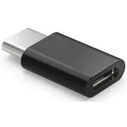 Adapteris Savio Micro Usb - Type-C melns Ak-31/B