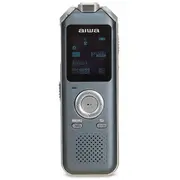 Aiwa digitālais balss ierakstītājs, 16 Gb, pelēks Dvr-M700