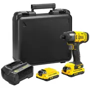 Akumulatora triecienskrūvgriezis 18V 2X1.5Ah Sfmcf800C2K-Qw Stanley