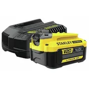 Akumulators un lādētājs 20V, 4Ah, Sfmcb14M1-Qw Stanley