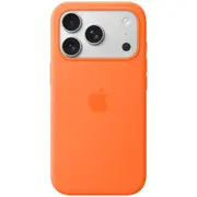 Apple Mgfe4Zm/A Silicone with Magsafe Aizsargapvalks Priekš iPhone 17 Pro / Orange