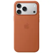 Apple Mgfq4Zm/A Silicone with Magsafe Aizsargapvalks Priekš iPhone 17 Pro Max Terra Cotta
