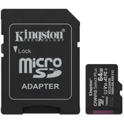Atmiņas karte Kingston Microsdxc 64Gb Canvas Select Plus Sdcs3/64Gb