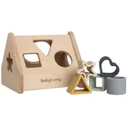 Babys Only Puzzle Box Bo-860.863.800.50 Koka formu šķirošanas rotaļlieta