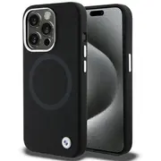 Bmw Bmhmp15Lsilbk2 Aizmugurējais Apvalks Priekš Apple iPhone 15 Pro