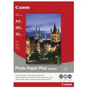 Canon Sg-201 Fotopapīrs A4 Semi-Gloss 1686B021