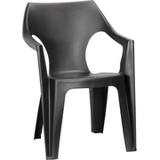 Dārza krēsls Dante Low Back pelēks 29187058939