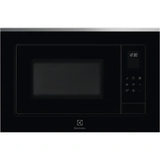 Electrolux mikroviļņu krāsns Iebūv., melna/nerūsējoša tērauda, 25L Lms4253Tmx