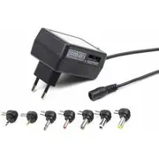 Energenie 12W Universāls Ac-Dc Lādētājs Eg-Mc-008