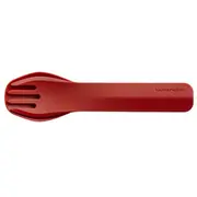 Galda piederumi Gobites Duo, dakša un karote, sarkani, R074107, Humangear R074107