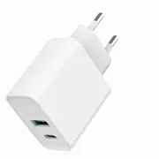 Gembird 2-Port Usb Fast Charger Tīkla Lādētājs Ta-Uc-Pdqc20-01-W