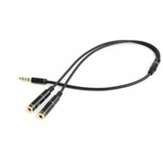 Gembird 3.5 mm audio  microphone adapter Metal Cca-417M