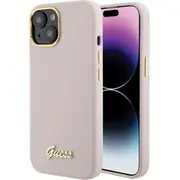 Guess Guhcp15Lsmbslp Aizmugurējais Apvalks Priekš Apple iPhone 15 Pro