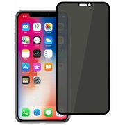 Hq 5D Privacy aizsargstikls priekš Apple iPhone 6 / 6S 7 8 Black Rf-5D-Priv-Ip6-8-Bk