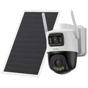 Imou Aov Dual Ip kamera āra novērošanai 10Mp 5Mp5Mp Wifi 4G grozāma saules panelis Ipc-Sa70F-10M0T2-Eu/Fsp008 balta melna