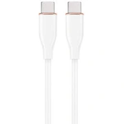 Kabelis Gembird Premium silicon Usb Type-C Male - 1.5M White Cc-Usb2S-Cmcm-1.5M-W