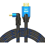 Kabelis Savio Hdmi Male - 5M 8K Blue Cl-175