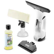 Karcher Wv 2 Plus N D500 1.633-660.0 akumulatora logu tīrītājs 280 mm 170 100 ml tvertne līdz 35 min Balta