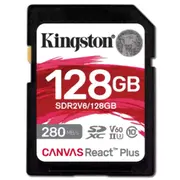Kingston Sdxc 128Gb Canvas React Plus Sdr2V6/128Gb
