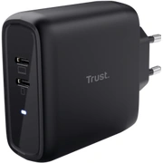 Lādētājs Trust Maxo 65W 2X Usb-C Black 25380