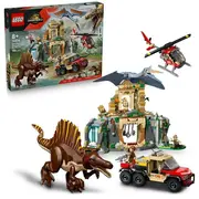 Lego 76976 Jurassic World Spinosaurus  Quetzalcoatlus Air Mission Konstruktors