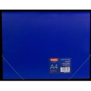 Mape ar gumiju Patio, 0.45 mm, A4 formāts, zila 150-03683